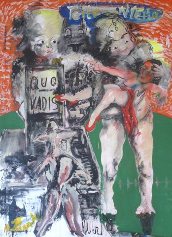 2014 martin franke, quo vadis, 150 x 108 cm, 2014